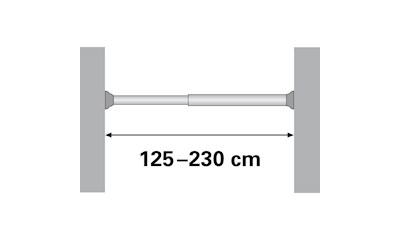 Duschvorhangstange Basic