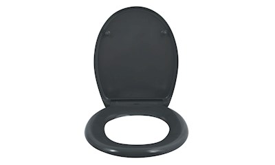 GREY THERMO-DUR TOILET SEAT Easy Clip