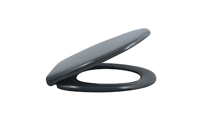 GREY THERMO-DUR TOILET SEAT Easy Clip