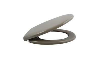 TAUPE THERMO-DUR TOILET SEAT Easy clip