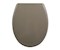 TAUPE THERMO-DUR TOILET SEAT Easy clip