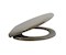 TAUPE THERMO-DUR TOILET SEAT Easy clip