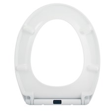 WHITE THERMO-DUR TOILET SEAT Easy Clip