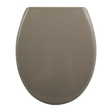 TAUPE THERMO-DUR TOILET SEAT Easy clip